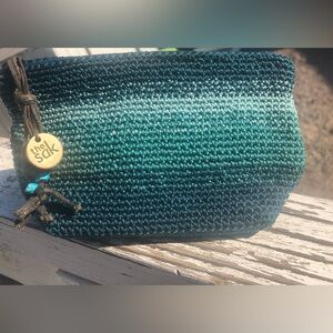 The Sak mini knotted bag with tassle.
